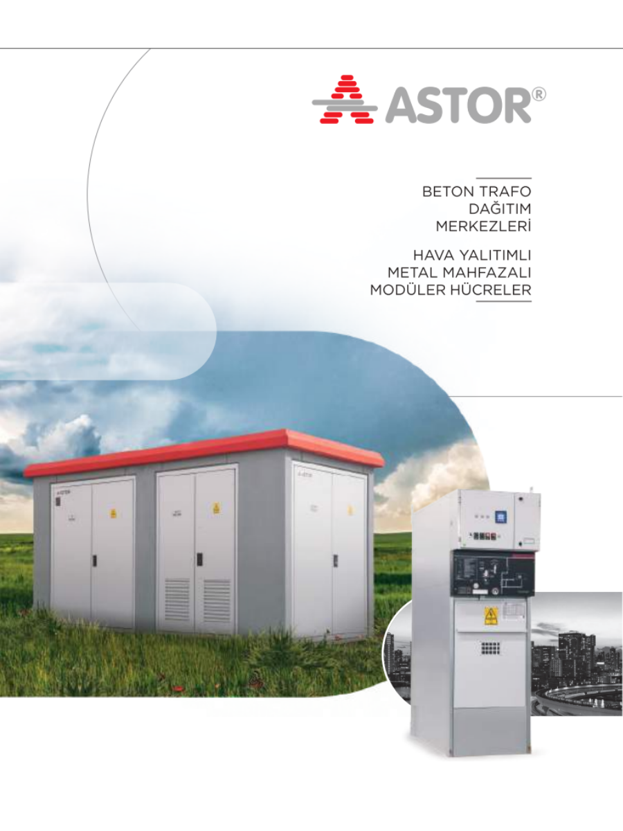 Beton Trafo Dağıtım Merkezleri